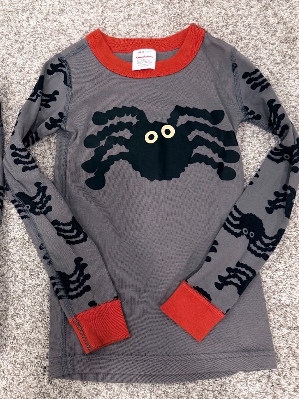 6/7 Organic cotton  Halloween Hanna Andersson pjs
